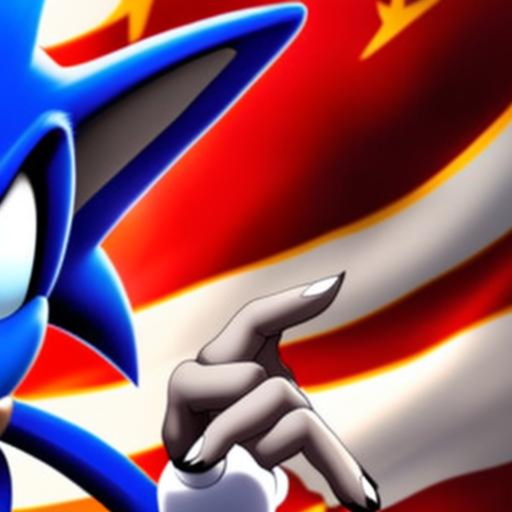 sonic as the president of the usa